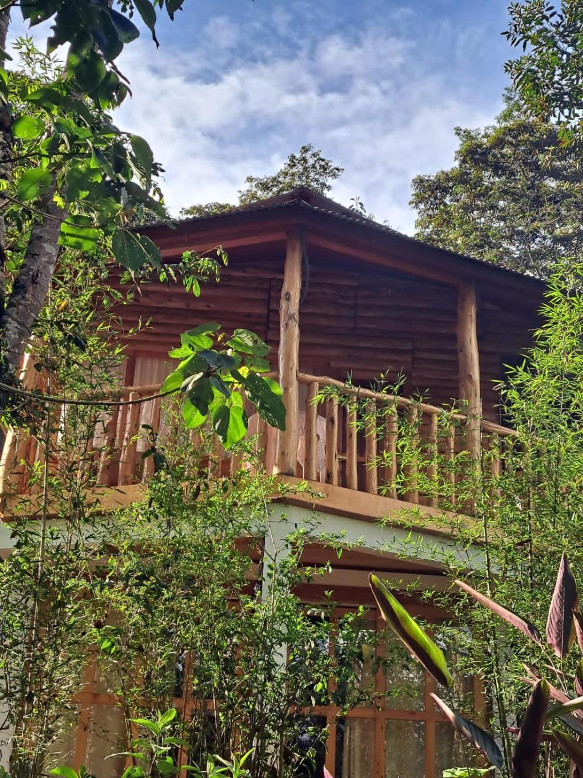 オクサパンパ Refugio De Orquideasヴィラ エクステリア 写真